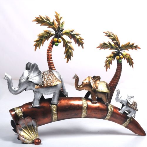 3 Elephant Table Decor, Weight : 2.90 Kg