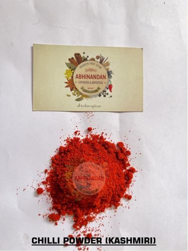 Chilli Powder ( Kashmiri ), Color : Red, Packaging Type : Packet