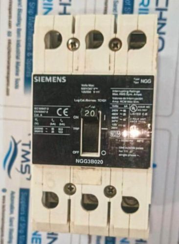 Siemens MCCB Switch NGG 3B020