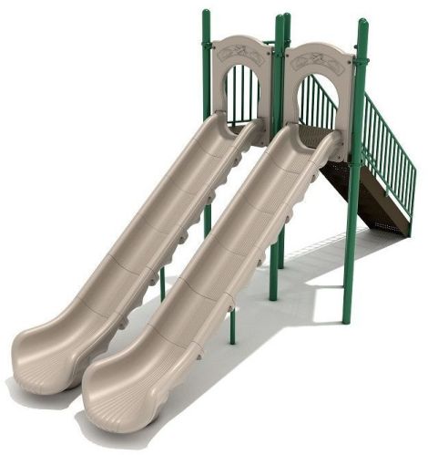High-quality Materials Double Wavy Slide (L-7FT, H-4.5FT)