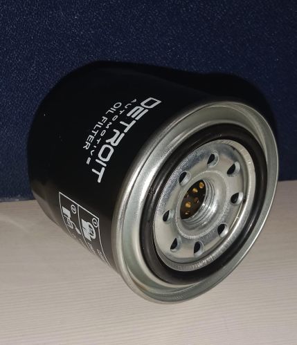 Detroit Automotives Polished Stainless Steel Ape (Maruti) Oil Filter