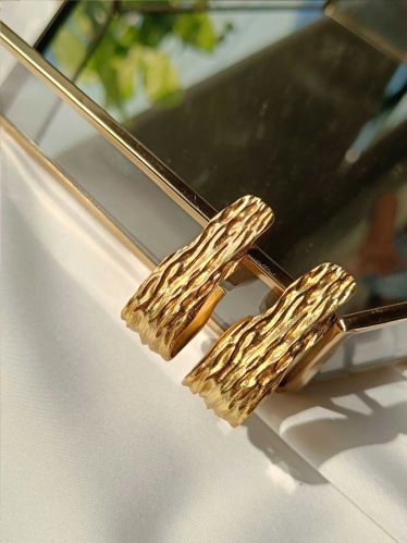 18kt Gold Plating On Brass Valencia Earrings