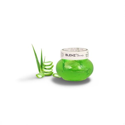Blenz Beauty Aloe Vera Gel, Color : Green, Packaging Size : 120gm