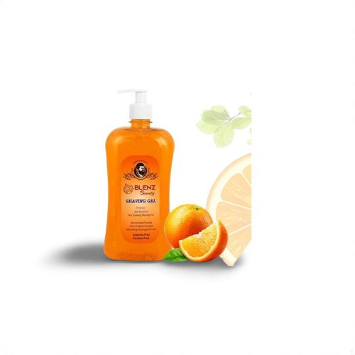 Blenz Beauty Orange Pre Shaving Gel, Packaging Size : 1L for Home
