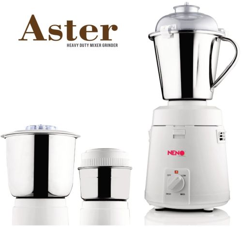 Shock Proof ABS Plastic Mixer Grinder Aster(1000w)