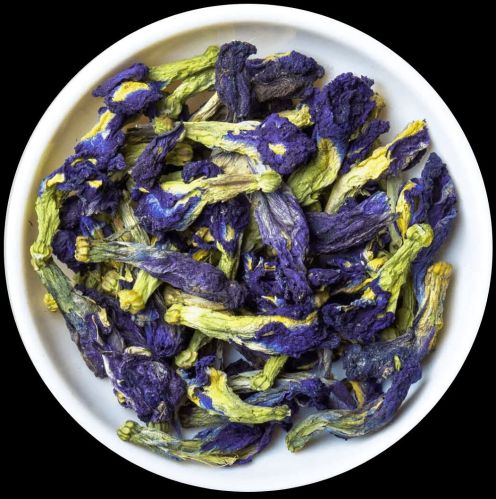 Butterfly Pea Flowers Dried (Clitoria Ternatea), Color : Blue