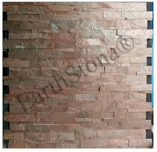 Stone Brown Elevation Wall Panels