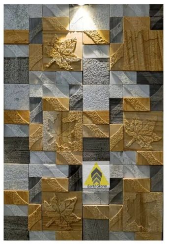 Stacking Multi-Color Stone Cladding |