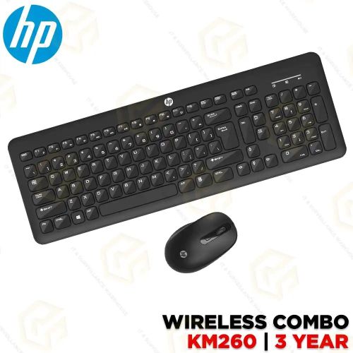 HP KM260 Wireless Mouse and Keyboard Combo