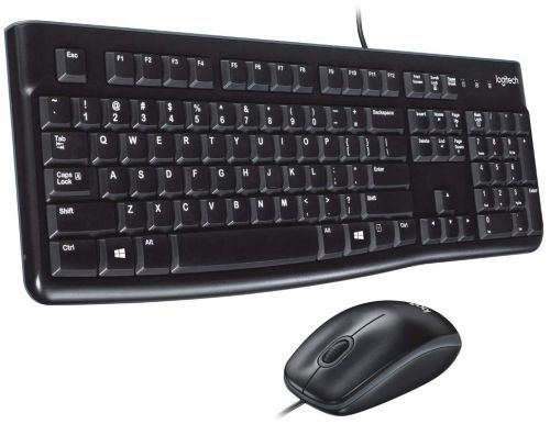Logitech MK120 Wired USB Keyboard and Mouse Combo