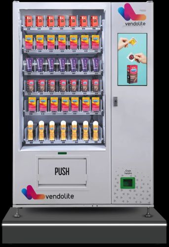 Condom Vending Machine, Voltage : AC100V - 240V, 50/60HZ