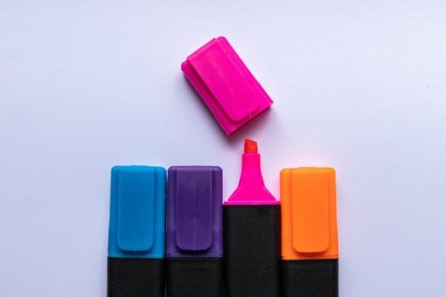 Highlighter Marker, Color : Bright Vibrant
