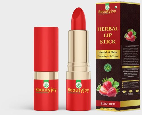 Beautyjoy Herbal Lip Stick, Packaging Type : Carton Box for Makeup