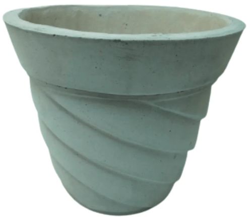 Smooth Cement Planter Pot