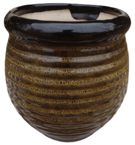 Double Glaze Ceramic Pot Small, Medium