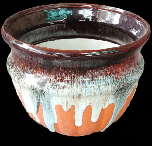 Pyala Shape Ceramic Plant Pot Width-based