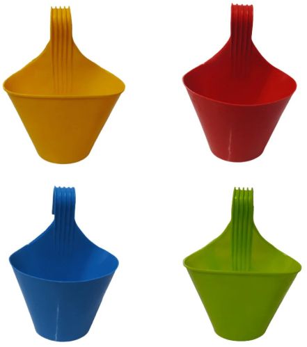 Single Hook Plastic Pot For Plants