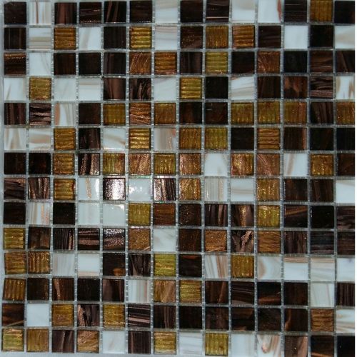 Bruno Bianco Glass Mosaic Stone 11″x12″