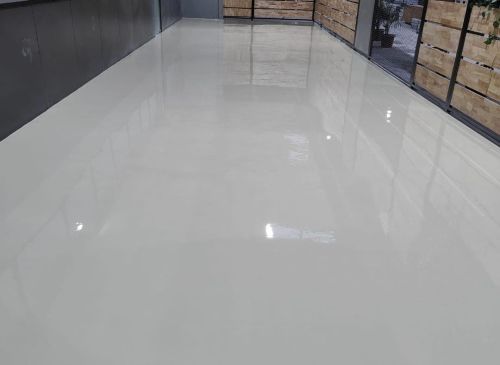 Tri Polarcon Floorcoating Smooth Epoxy Floor Coating, Form : Liquid