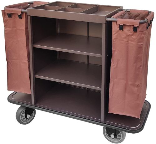 Metal Housekeeping Cart for Hotel, Office Building.