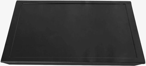 Non Slip Black Kettle Tray 380x320x24mm