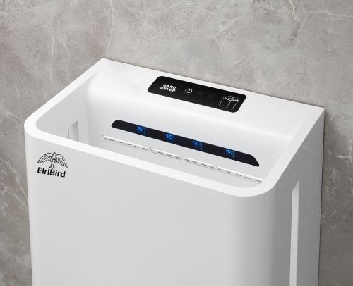 50/60hz High Grade ABS Swift Brush Motor Jet Hand Dryer