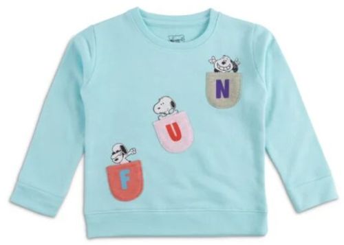 Charming Light Blue Kids’ Sweatshirt