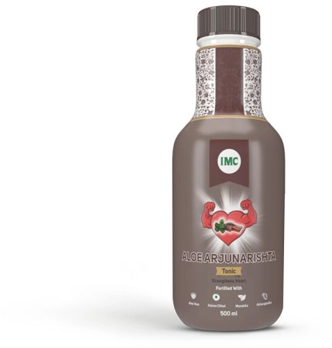 Aloe Arjunarishta Syrup, Packaging Type : Bottle