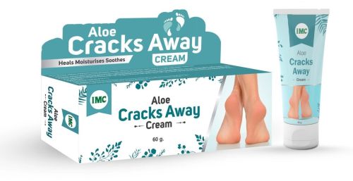 Aloe Cracks Away Cream 60gm, Packaging Type : Tube