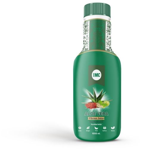 Aloe Vera Fibrous Juice 500 ML, Packaging Type : Bottle