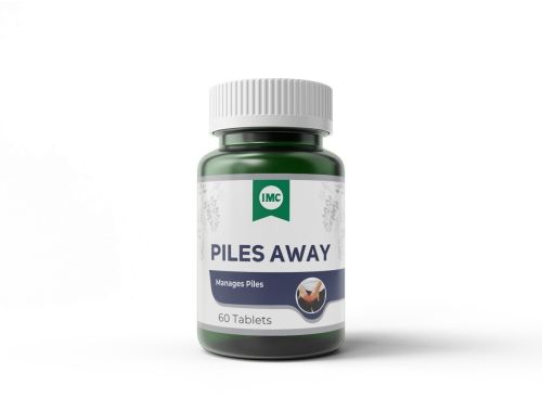 Piles Away Tablets 60 Tab, Packaging Type : Bottle