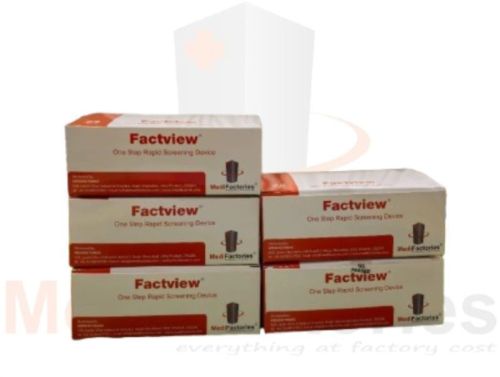 Factview Dengue Igg Igm Rapid Test Kit, Color : Cream