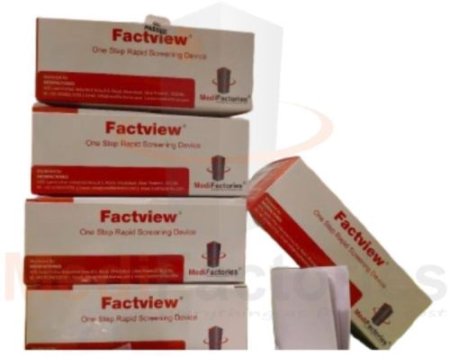 FACTVIEW Plastic Doa Barbiturate Rapid Test Kit, Color : Creamy-white