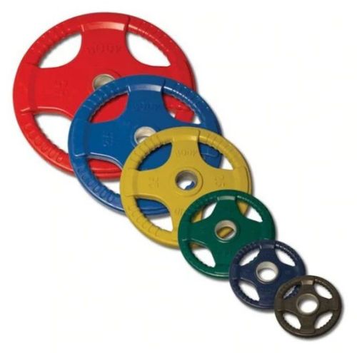 Rubber Coated High Quality Multi Color Gym Plates