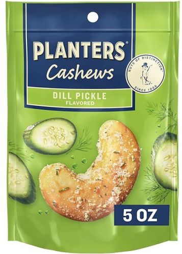 Planters Dill Pickle Cashews, Taste : Sweet & Salty