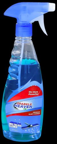 Sparkle Heaven Premium Liquid Glass Cleaner, Packaging Type : Bottle