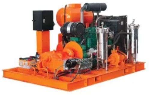 Solid Ceramic Plunger Hydro Blasting Machine