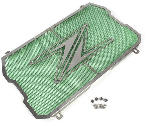 Metal Kawasaki Z900 Radiator Green Guard