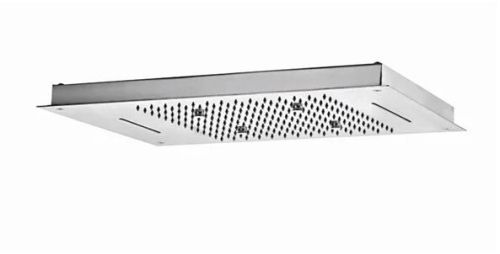 AGL Bathware – Overhead Rain Shower – 26 Inchx18 Inch Overhead Shower 251636CP