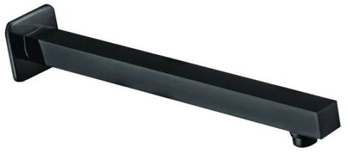 Agl Bathware Nero Series 18 Inch Square Shower Arm 303664bl