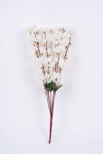 Artificial Cherry Blossom Flowers Bunch For Home Decoration