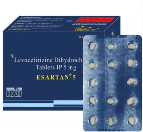 Esartan 5 Mg Levocetirizine Tablet