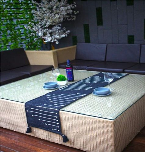 Premium Fabrics Serene Elegance Table Runner