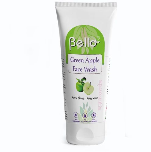 Bello Green Apple Face Wash, Packaging Type : Bottle
