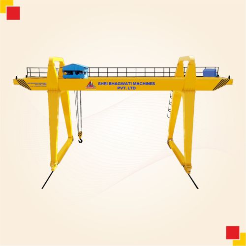Electric Goliath Gantry Crane, Color : Yellow for Industrial