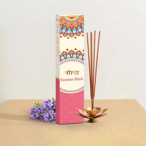 NIRA Fragrances Pure Cow Dung Incense Sticks – Lavender