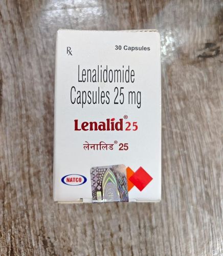 Lenalid 25mg Capsules, Packaging Type : Strips