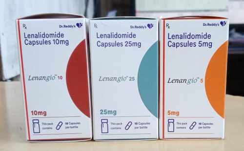 Lenangio Lenalidomide 10mg Capsules, Packaging Type : Strips