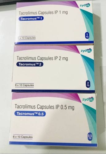 Tacromus 1mg Capsules, Packaging Type : Strip for Hospital