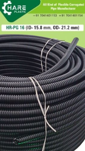 Pg 16 HDPE Flexible Corrugated Conduit Pipe